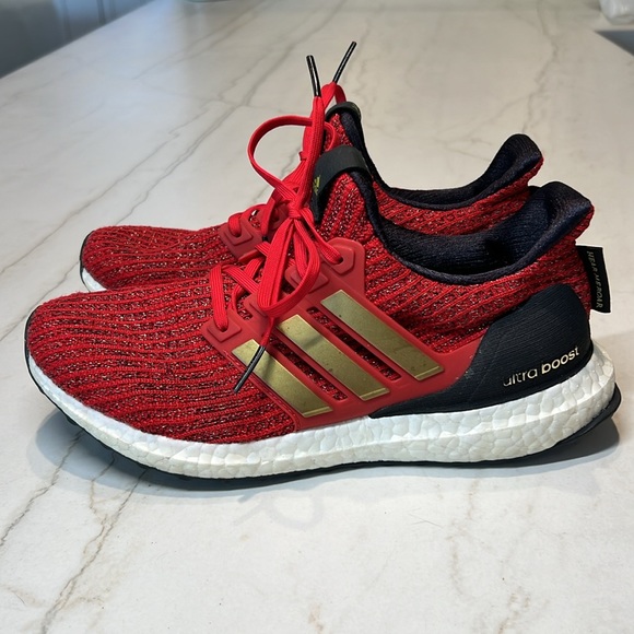 Adidas Ultraboost “Game of Thrones” Edition with Gold Accents (Size 8). - Picture 5 of 10